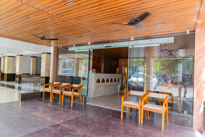 Hotel Lobby Seating Area